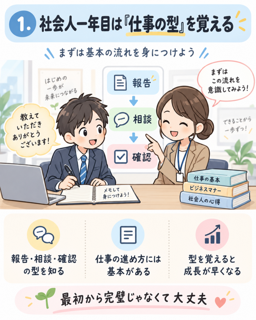 社会人一年目に身につけたい仕事の基本