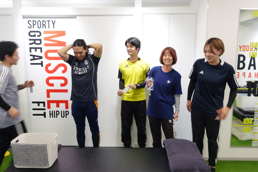店舗で実践を重ねるストレッチトレーナー