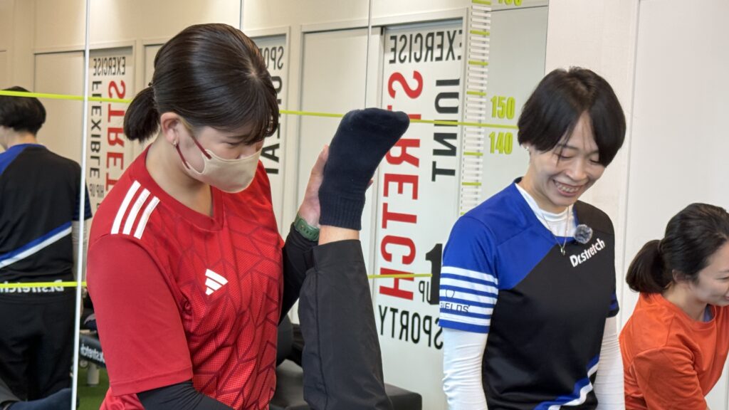Dr.stretchのスタッフが働く様子
