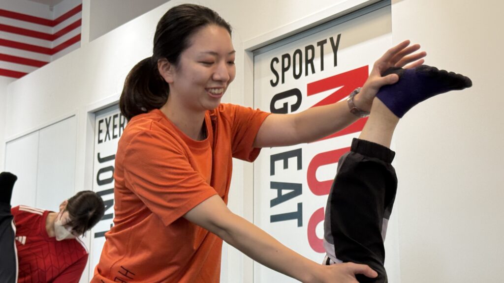 Dr.ストレッチ ナカノサウステラ店で働くスタッフの様子